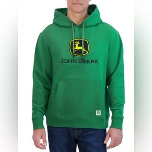 John Deere Green Pullover Hoodie - New with Tags